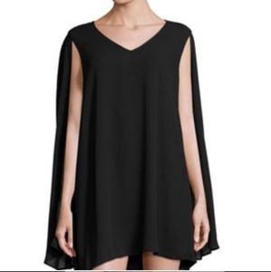 Romeo & Juliet Couture Sleeveless Cape MiniDress